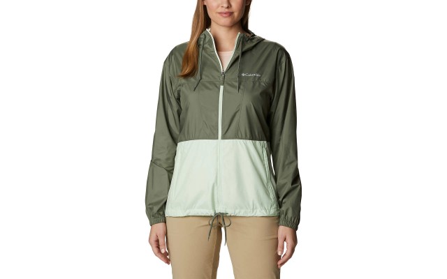  Ladies' Windbreaker Jacket, Green, Large