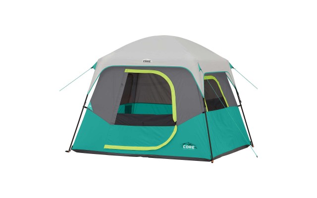  4-Person Straight Wall Cabin Tent