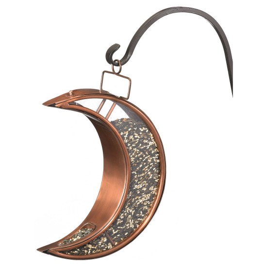 Crescent Moon Bird Feeder