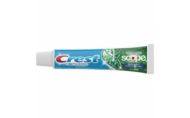  Complete Whitening + Scope Mint Outlast 7.3 Oz Toothpaste Wholesale Bulk Health & Beauty Toothpaste Plate