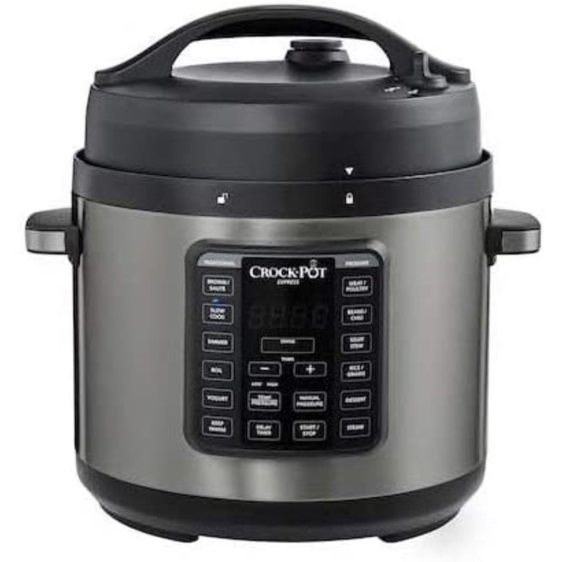 Crock-Pot Express 6-Quart Easy Release Multi-Cooker, Stainless Steel