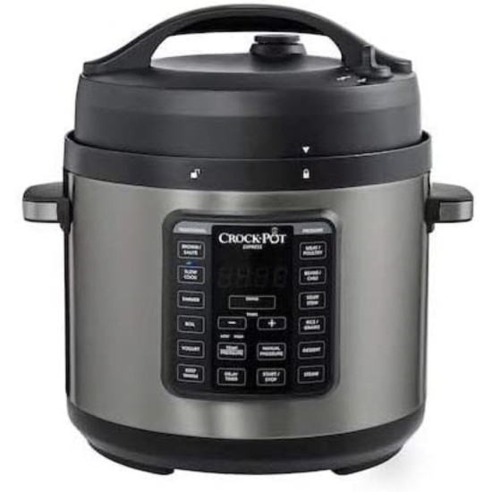  Express 6-Quart Easy Release Multi-Cooker, Stainless Steel