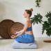 Crystal Cove Square Meditation Cushion