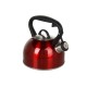  Valor 2 Qt. Stainless Tea Kettle Appliances Cookware (Metallic Red)