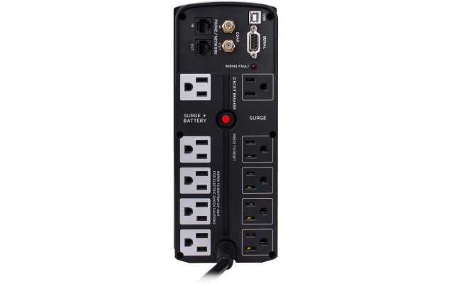  1350VA/810Watts Simulated UPS Battery Backup with Surge Protection