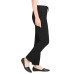  Ladies' Pull-On Pant with Drawstring, Black, 2X