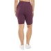  Ladies' Bike Short, 2-pack, Purple, Large
