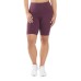  Ladies' Bike Short, 2-pack, Purple, Large