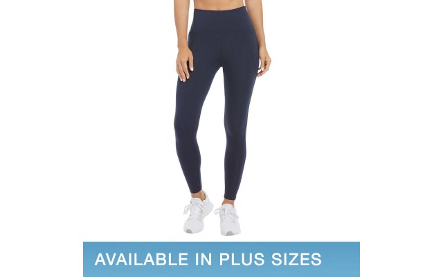  Ladies' Lightweight 7/8 Legging, Dark Blue, 2X