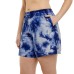  Ladies' Soft Active Short, 2-pack, White, Large