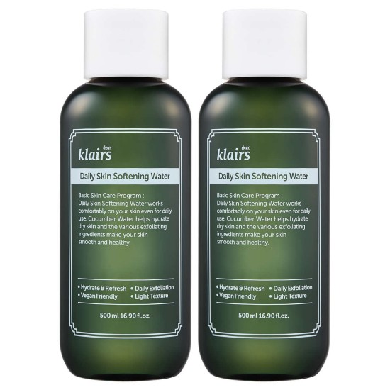  Daily Skin Softening Water 16.9 fl oz, 2-pack