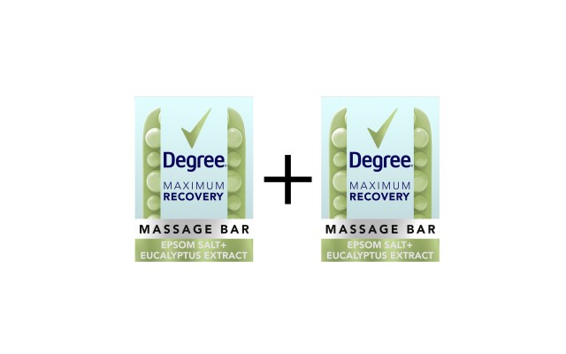  Maximum Recovery Massage Bar Soap Eucalyptus Epsom Salt 5.3 Oz. 2 Pack