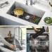  32” Undermount 16 Gauge Kitchen Sink with 18” Kitchen Faucet