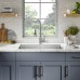  32” Undermount 16 Gauge Kitchen Sink with 18” Kitchen Faucet