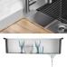  33″ Dual Mount Workstation Sink with 18″ Kitchen Faucet