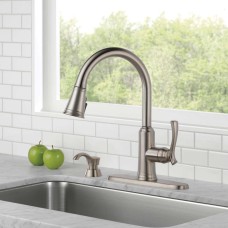 Delta Lakeview Single-Handle Pull-Down Sprayer Kitchen Faucet