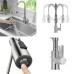 Delta Pull-Down High Arc Single Handle Kitchen Faucet in Spot Free Stainless Steel