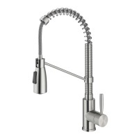 Delta Pull-Down High Arc Single Handle Kitchen Faucet in Spot Free Stainless Steel