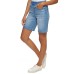 DKNY Jean Ladies' Bermuda Short, Light Blue, 2X