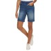 DKNY Jean Ladies' Bermuda Short, Blue, 2X