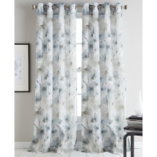 DKNY Modern Bloom Sheer Curtain Panel