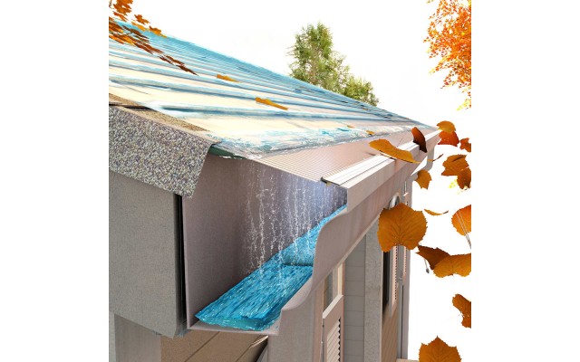 EasyOn Gutter Guard 6” Version – 100′
