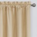  Canova Blackout Window Valance 42 x 21, Gold, 21