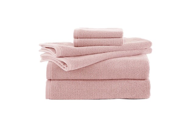 EcoPure Serene 6-piece Towel Set, Green