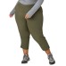  Ladies' Ankle Pant, Green, Small
