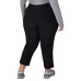  Ladies' Ankle Pant, Black, 2X