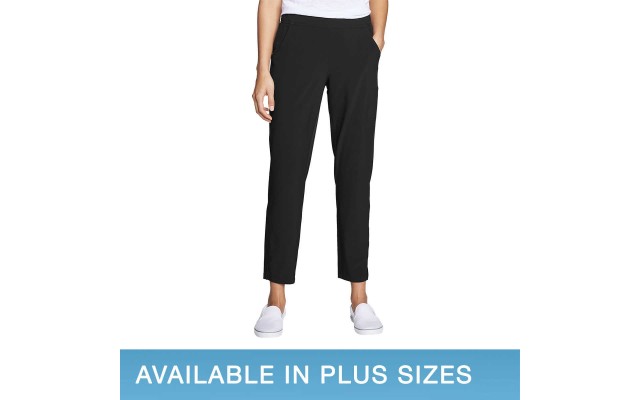  Ladies' Ankle Pant, Black, 2X