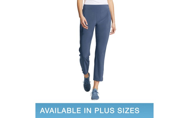  Ladies' Ankle Pant, Blue, 2X