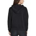  Ladies' Full Zip Hoodie, Black, Medium