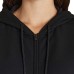  Ladies' Full Zip Hoodie, Black, Medium