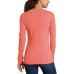  Ladies Long Sleeve Tee, 2-pack, Green, X-Small