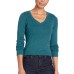  Ladies Long Sleeve Tee, 2-pack, Teal, X-Small