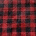  Plush Sherpa Fleece Throw, Red