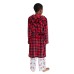  Youth 2-piece PJ Set with Robe, Polar Bear, One Color, Medium