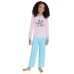  Youth 2-piece PJ Set with Robe, Snow, One Color, Small