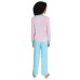  Youth 2-piece PJ Set with Robe, Snow, One Color, Small