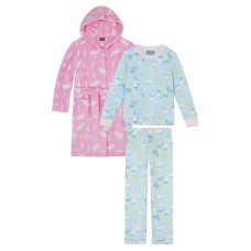 Eddie Bauer Youth 2-piece PJ Set with Robe, Moose