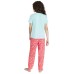 Youth 4-piece PJ Set, Adventure Awaits, Orange, Large