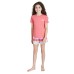  Youth 4-piece PJ Set, Adventure Awaits, Orange, Large