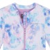  Youth Long Sleeve Swim Set, Purple, Large