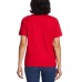  Ladies' Tee, 2-pack, Red, Large
