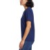  Ladies' Tee, 2-pack, Blue, Large