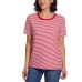  Ladies' Tee, 2-pack, White, Large