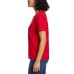  Ladies' Tee, 2-pack, Red, Large