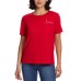  Ladies' Tee, 2-pack, Red, Large
