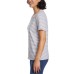  Ladies' Tee, 2-pack, Blue, Large